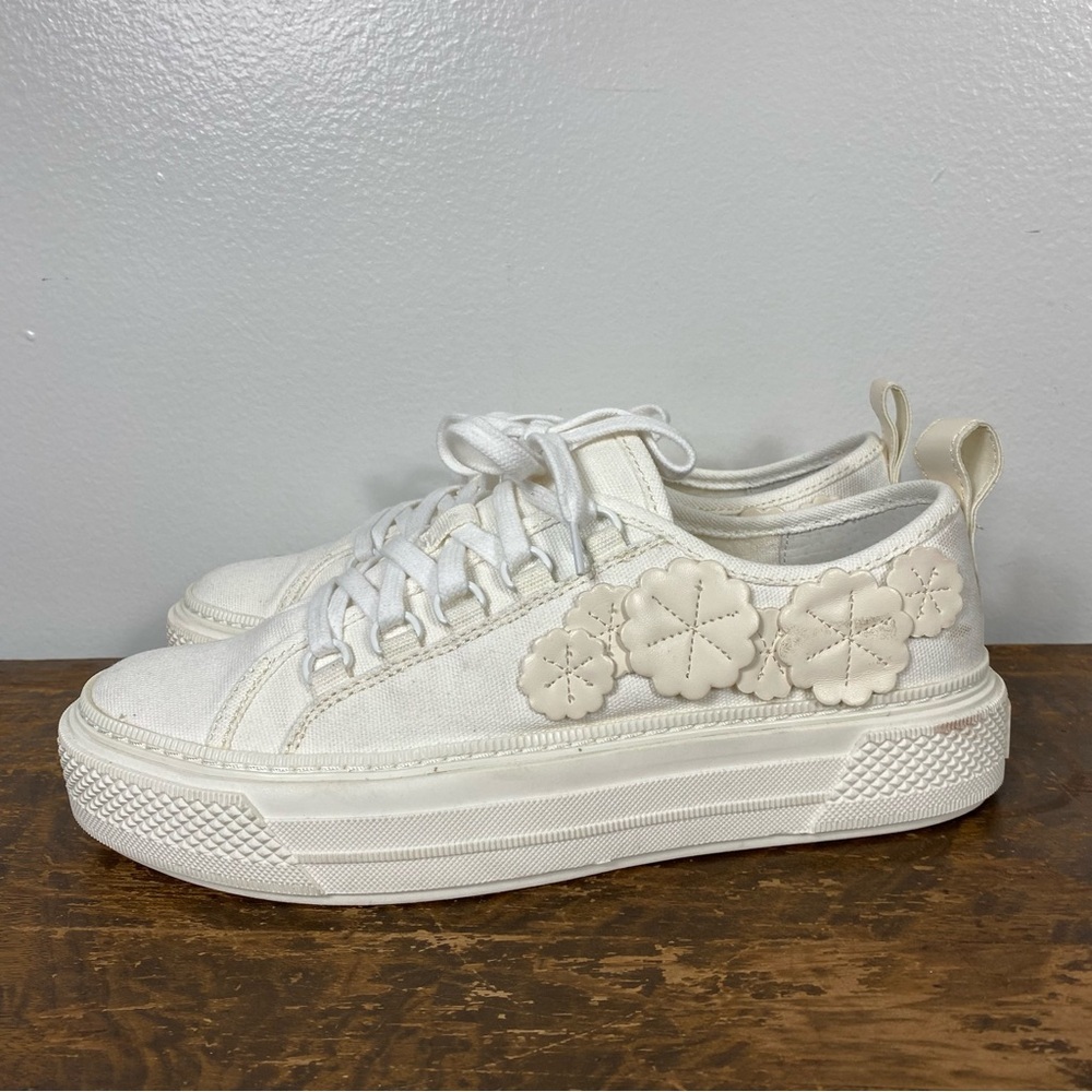 Dolce Vita Robbin Sneakers White Canvas 8.5